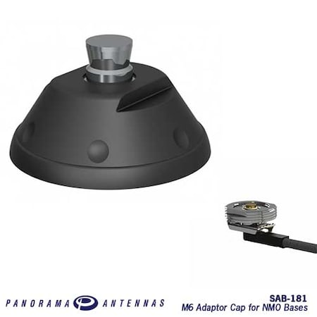 The Sab-181 M6 Adaptor Cap For Nmo Bases Offers Compatibility Between
